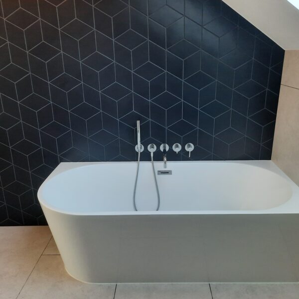 płytki ze wzorem 3D